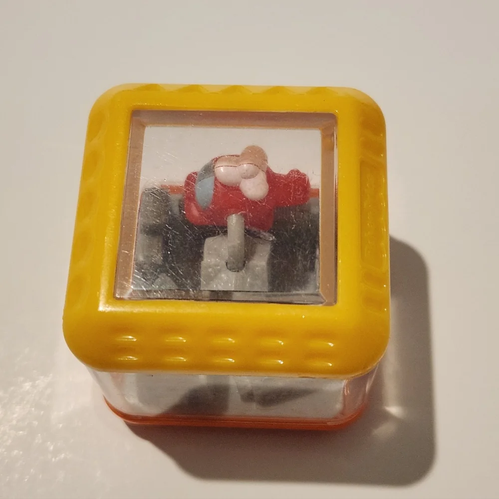Vintage Fisher Price Peek‎ A Boo Building Stack Block Replacement Piece Toys
